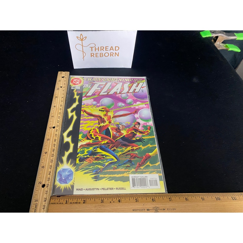 The Flash #146 DC Comics Chain‎ Lightning Part 2 Waid Augustyn Pelletier